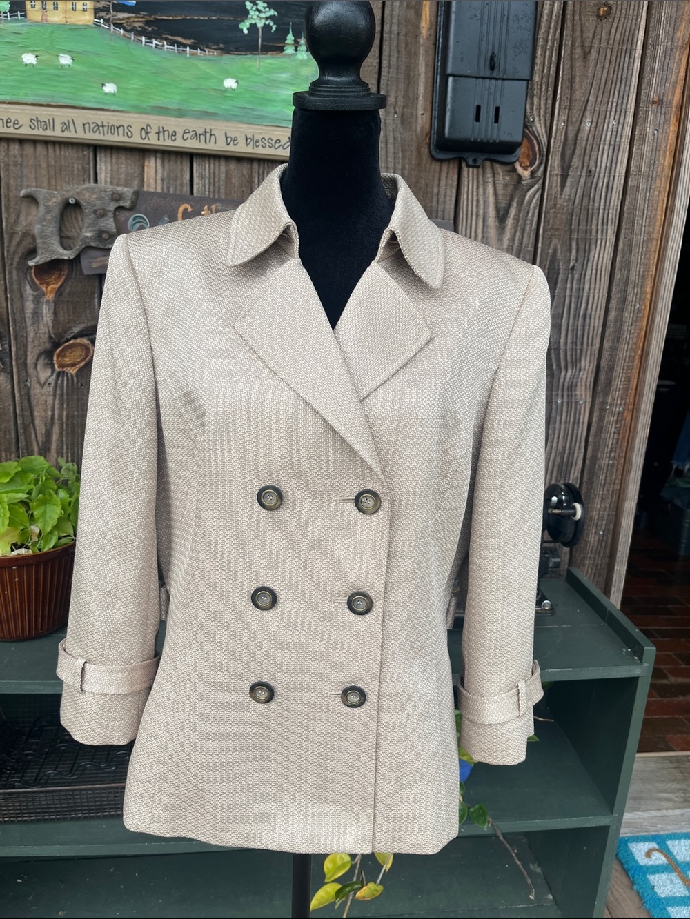 TAHARI Arthur S Levine vintage suit coat size 12
